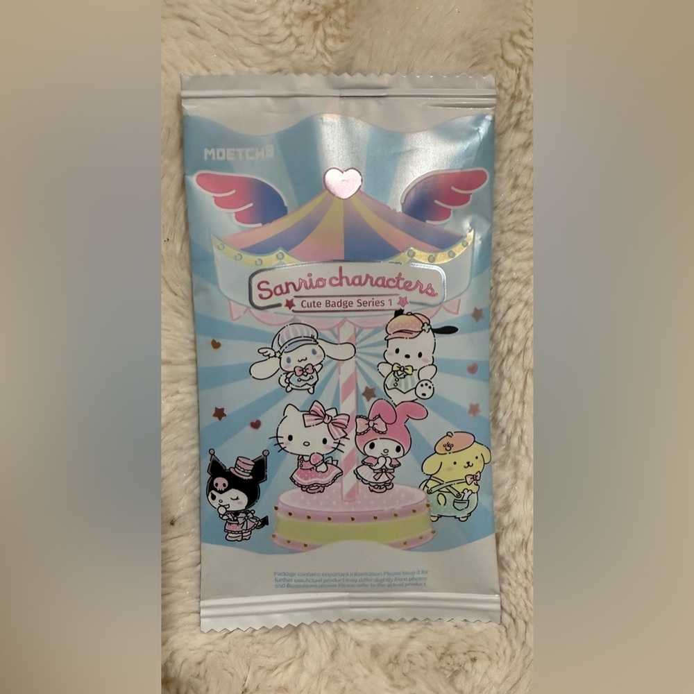 Sanrio characters cute badge series 1 blind bag